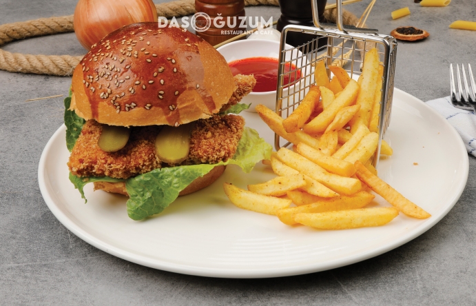 Tavuklu burger